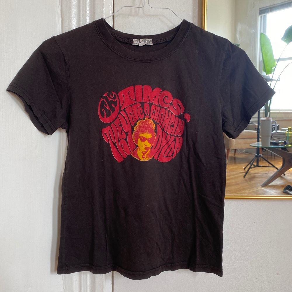 Lucky Brand Original Bob Dylan Lyrics T-Shirt